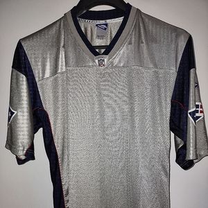 NFL Patriots Blank Jersey Sz Lg